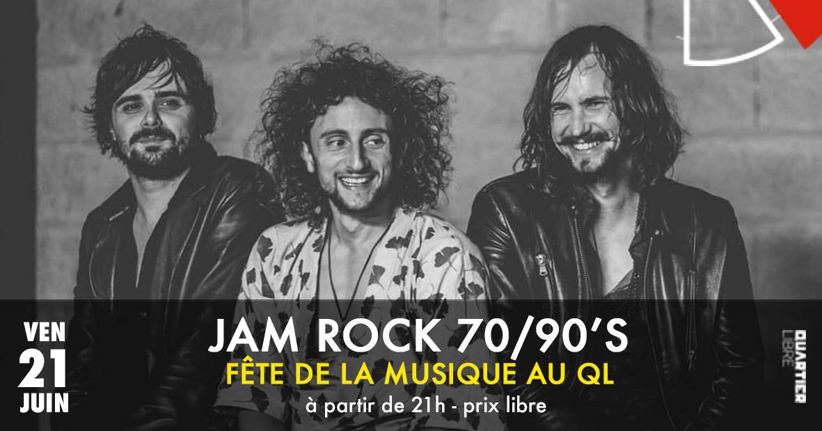 Jam Rock70's / 90's avec HELTER SHELTER @Quartier Libre