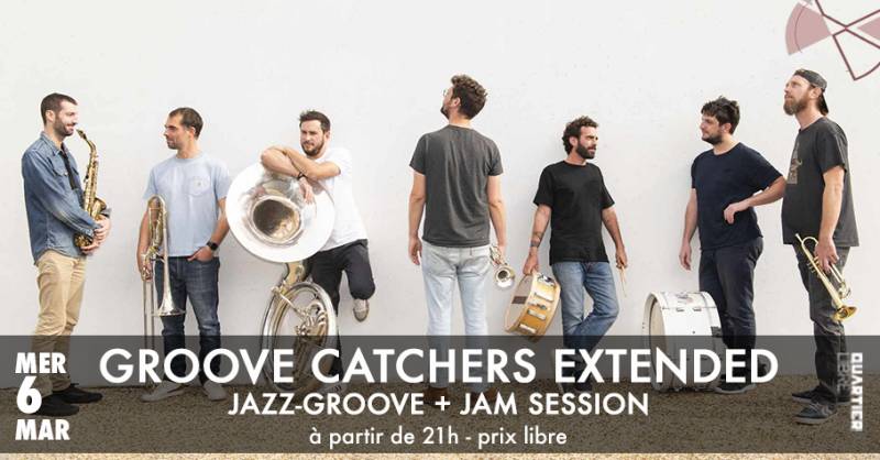 Groove Catchers (fanfare jazz funk) @Quartier Libre Bordeaux